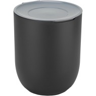 Lixeira Pia 5 Litros 22cm Altura Por 18,5cm Diâmetro Com Tampa Cinza